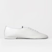 Rumpf RU1260 Jazzschoenen met Doorlopende Suède Zool wit hakje van suède