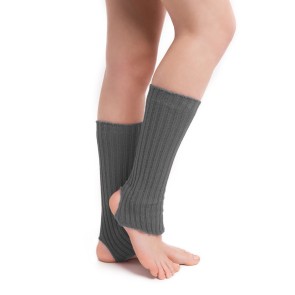 Rumpf 1120 korte beenwarmers grijs