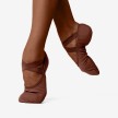 So Danca SD16 Unisex Balletschoenen van Elastisch Canvas mocha