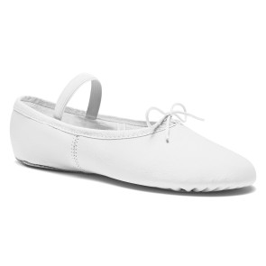 Rumpf 1001 Witte Lederen Balletschoenen voor Volwassenen
