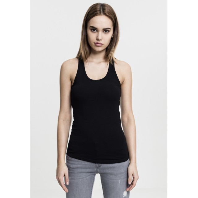 Urban Classics Ladies Jersey Tanktop Zwart