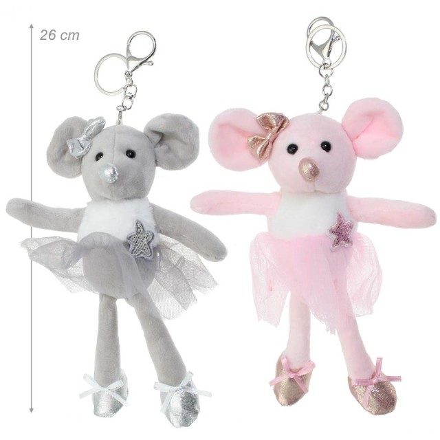 Alista Ballerina Muis Sleutelhanger