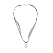 Rumpf gekleurde satijn ketting met tutu hanger