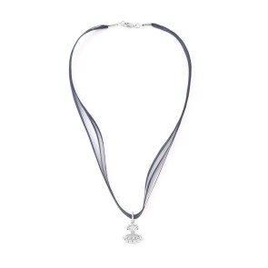 Rumpf Gekleurde Satijnen Ketting met Tutu Hanger