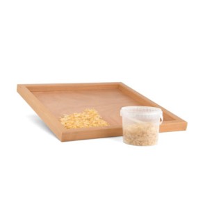 Rumpf hars 1436 met houten hars bak 1437